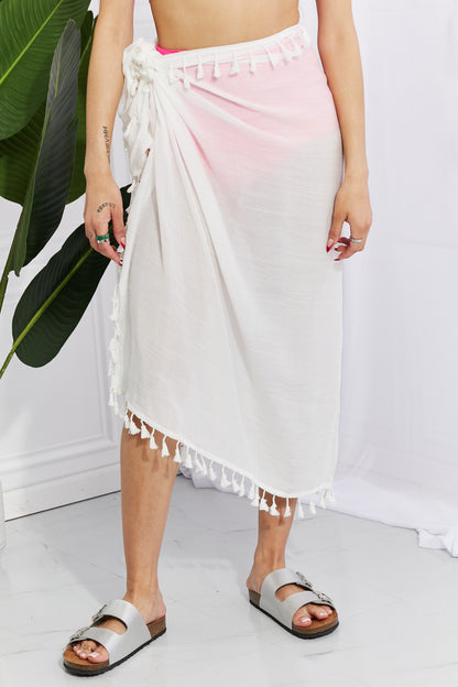 Marina West Swim Relax and Refresh Tassel Wrap Cover-Up-Teresa&#39;s Fashionista LLC