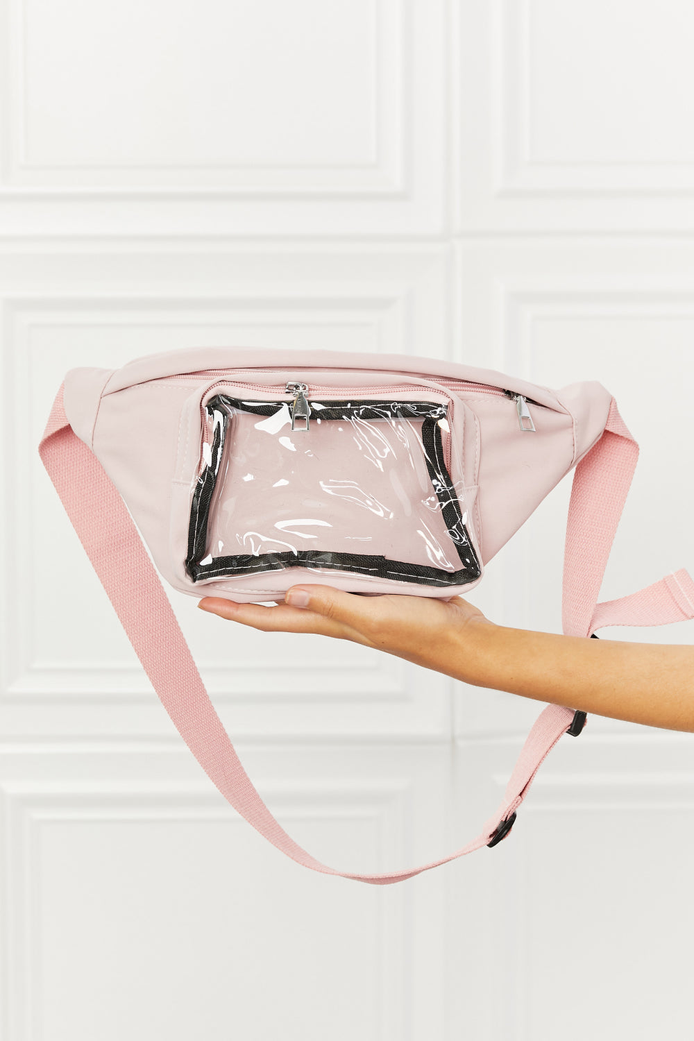 Fame Doing Me Waist Bag in Pink-Teresa&#39;s Fashionista LLC