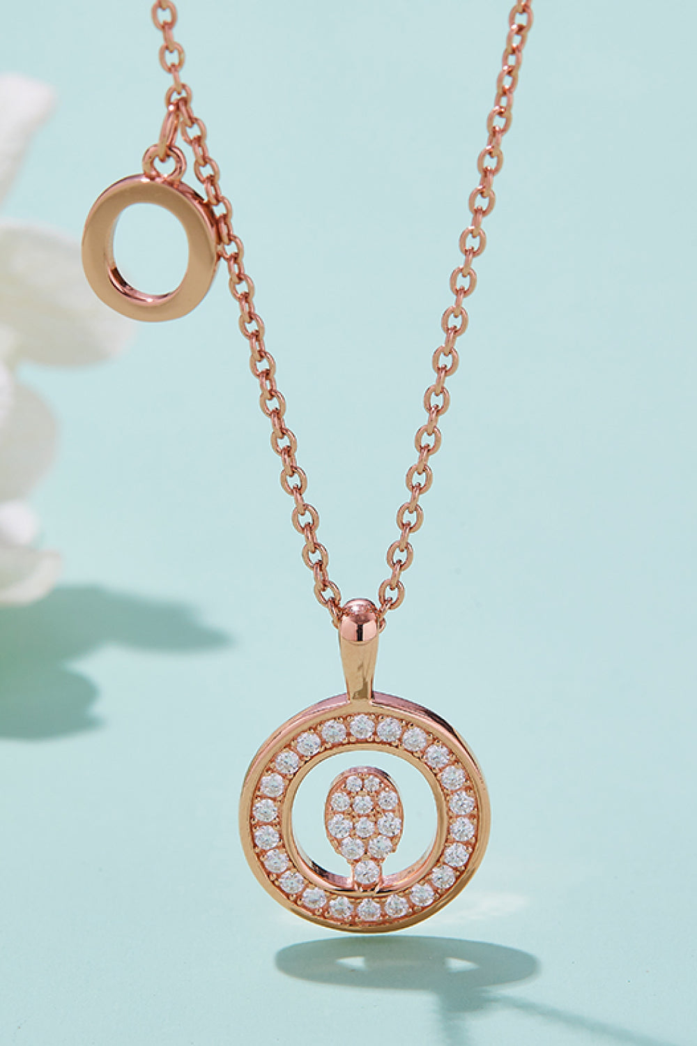 Moissanite K to T Pendant Necklace-Teresa&#39;s Fashionista LLC