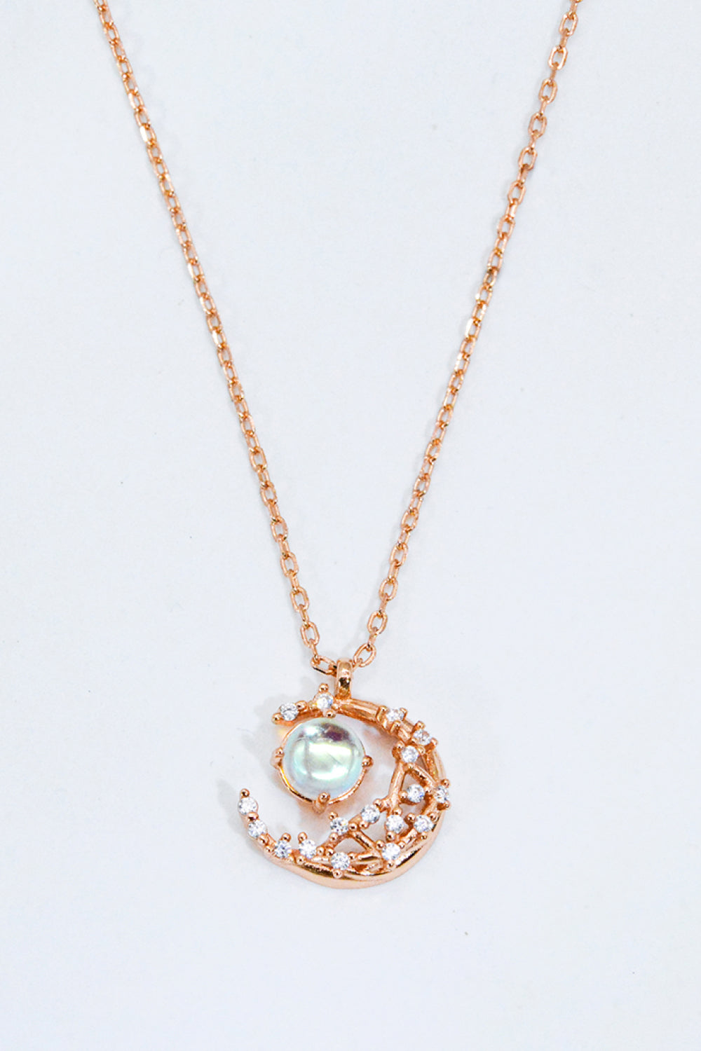 Where It All Began Moonstone Necklace-Teresa&#39;s Fashionista LLC