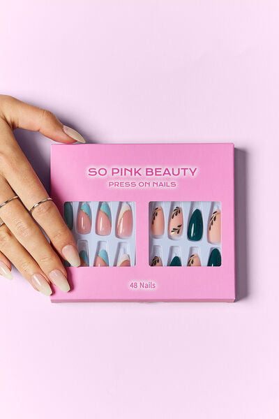 SO PINK BEAUTY Press On Nails 2 Packs-Teresa&#39;s Fashionista LLC