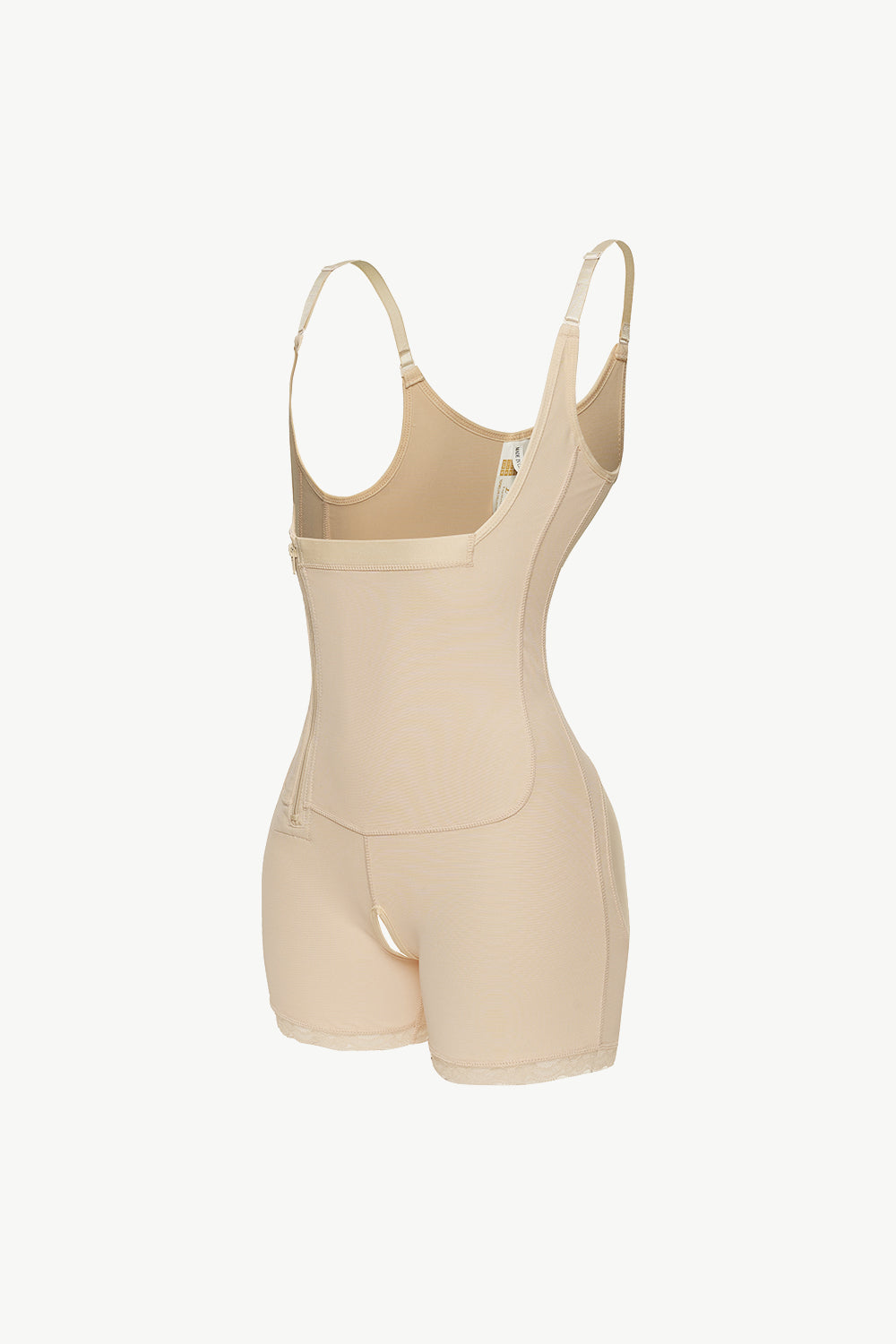 Full Size Side Zipper Under-Bust Shaping Bodysuit-Teresa&#39;s Fashionista LLC