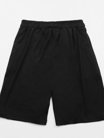 LOS ANGELES CALIFORNIA Graphic Drawstring Shorts-Teresa&#39;s Fashionista LLC