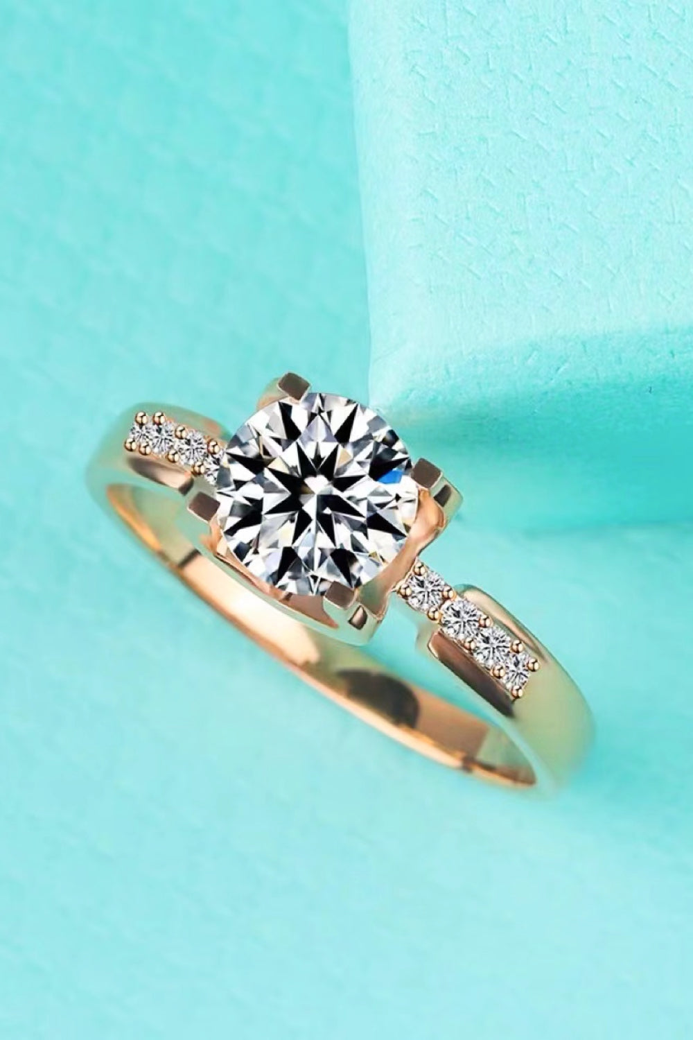 1 Carat Moissanite Ring-Teresa&#39;s Fashionista LLC