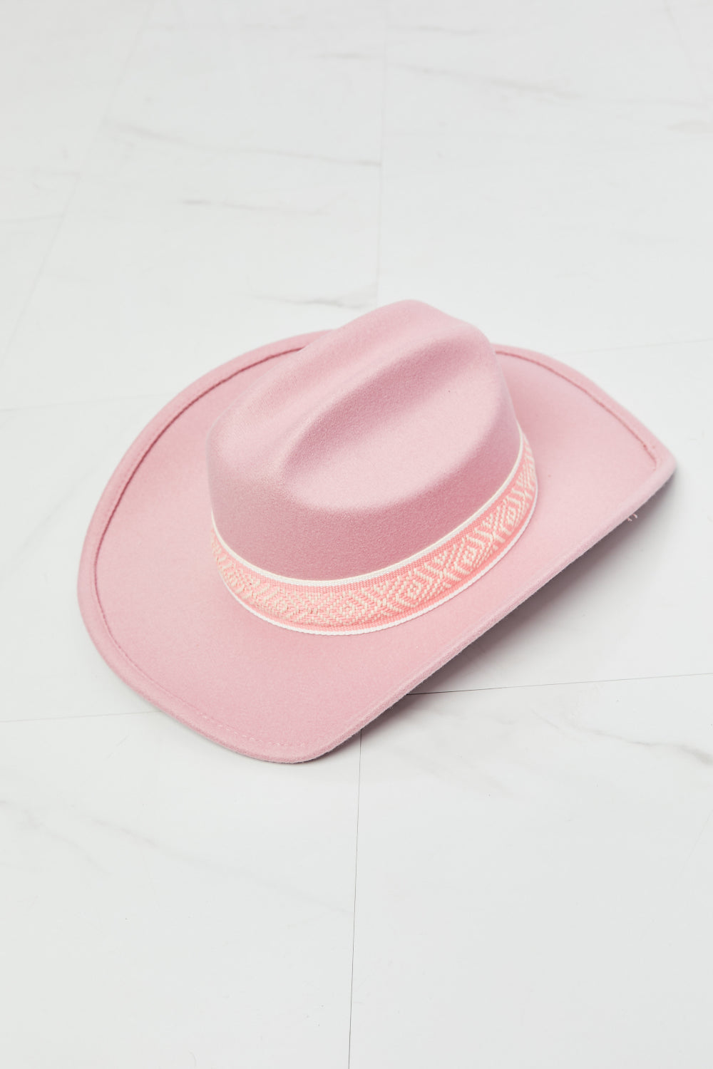 Fame Western Cutie Cowboy Hat in Pink-Teresa&#39;s Fashionista LLC