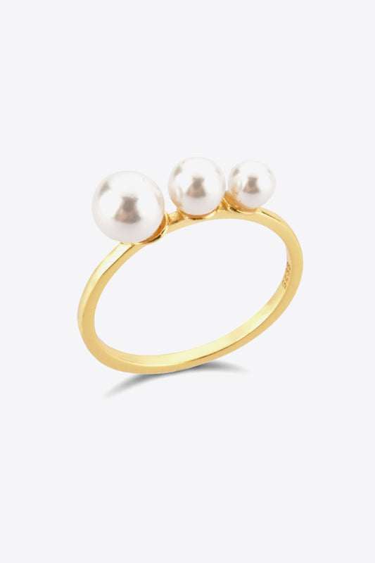 Pearl 925 Sterling Silver Ring-Teresa&#39;s Fashionista LLC