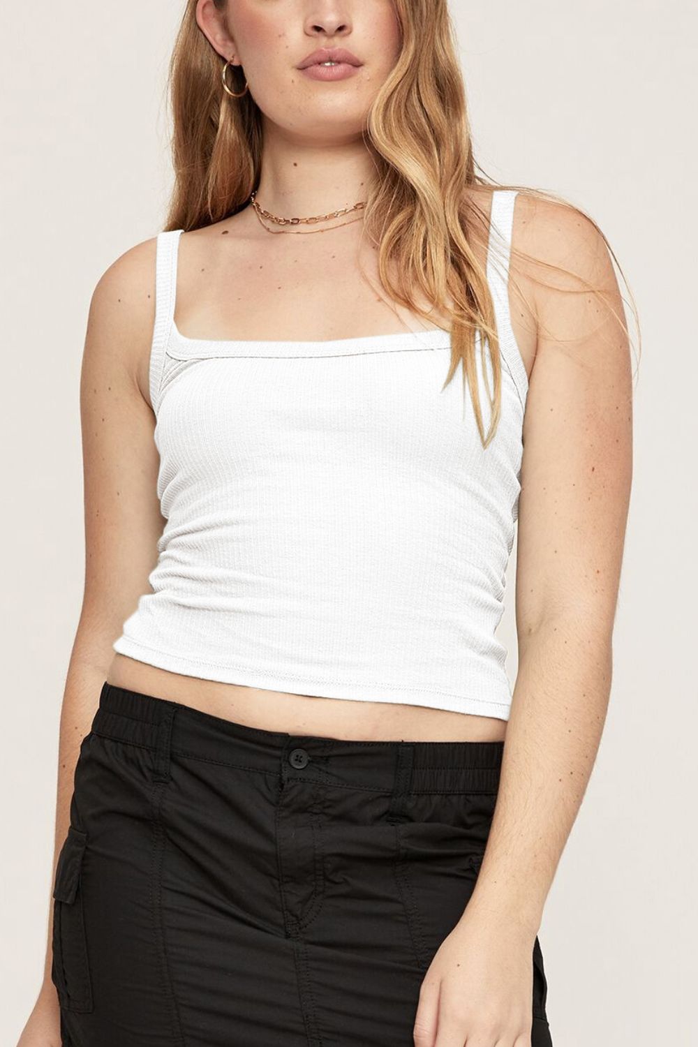 In Your Dreams Ribbed Cropped Cami-Teresa&#39;s Fashionista LLC