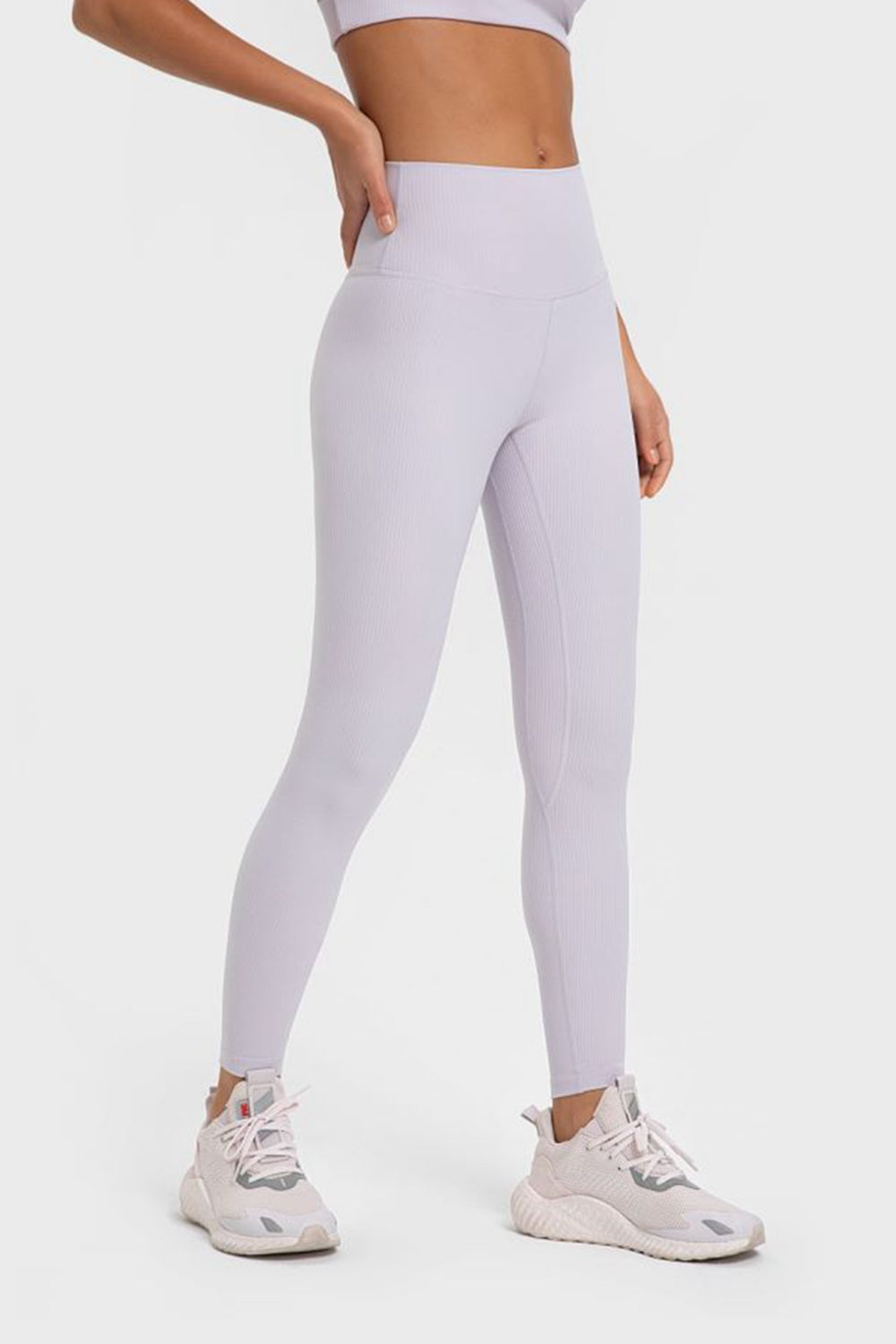 Highly Stretchy Wide Waistband Yoga Leggings-Teresa&#39;s Fashionista LLC