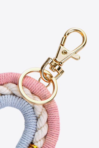 Random 4-Pack Rainbow Tassel Key Chain-Teresa&#39;s Fashionista LLC