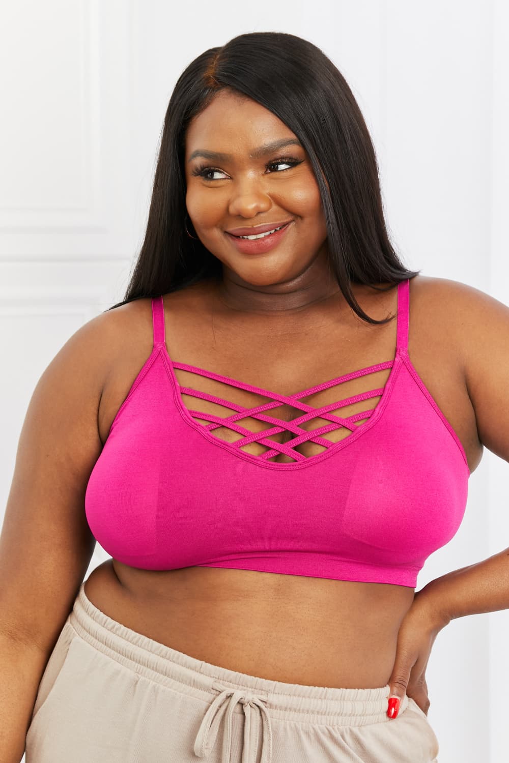 Zenana On The Go Full Size Detail Bralette-Teresa&#39;s Fashionista LLC