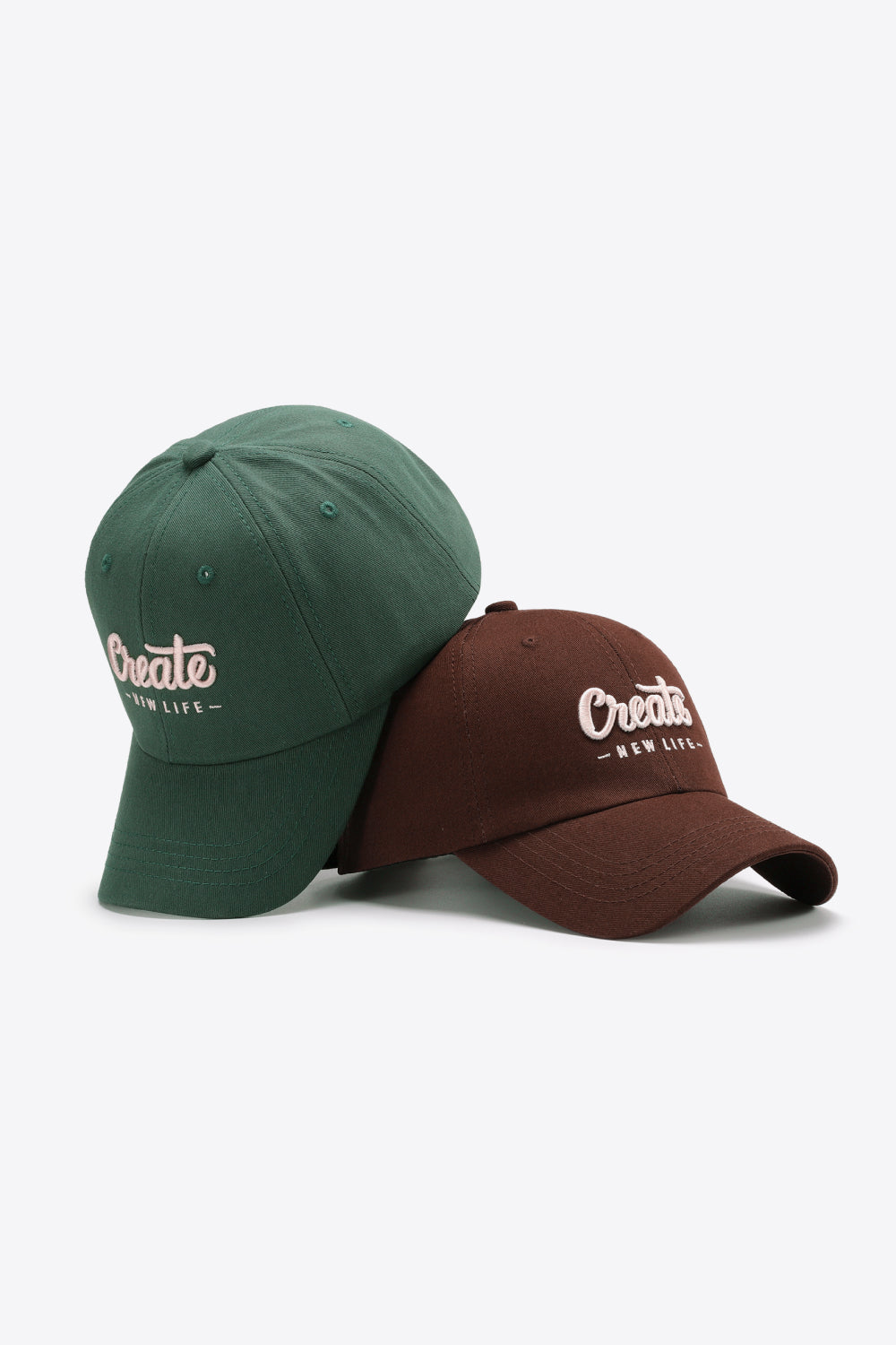 CREATE NEW LIFE Adjustable Cotton Baseball Cap-Teresa&#39;s Fashionista LLC