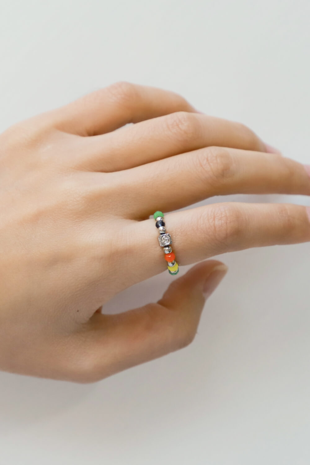 Colorful Bead Ring-Teresa&#39;s Fashionista LLC