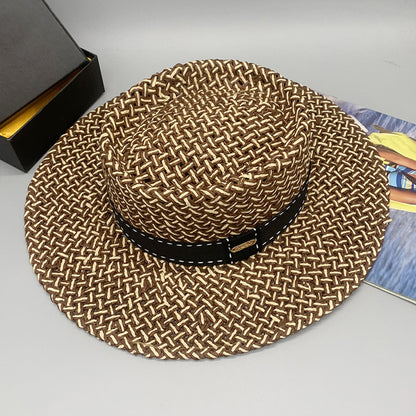 Adjustable Paper Braided Hat-Teresa&#39;s Fashionista LLC