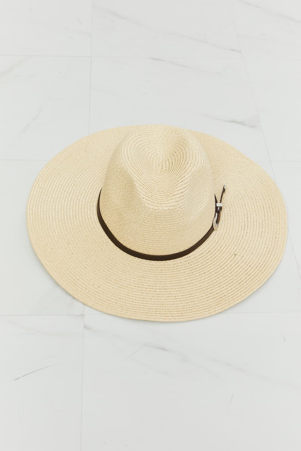 Fame Boho Summer Straw Fedora Hat-Teresa&#39;s Fashionista LLC