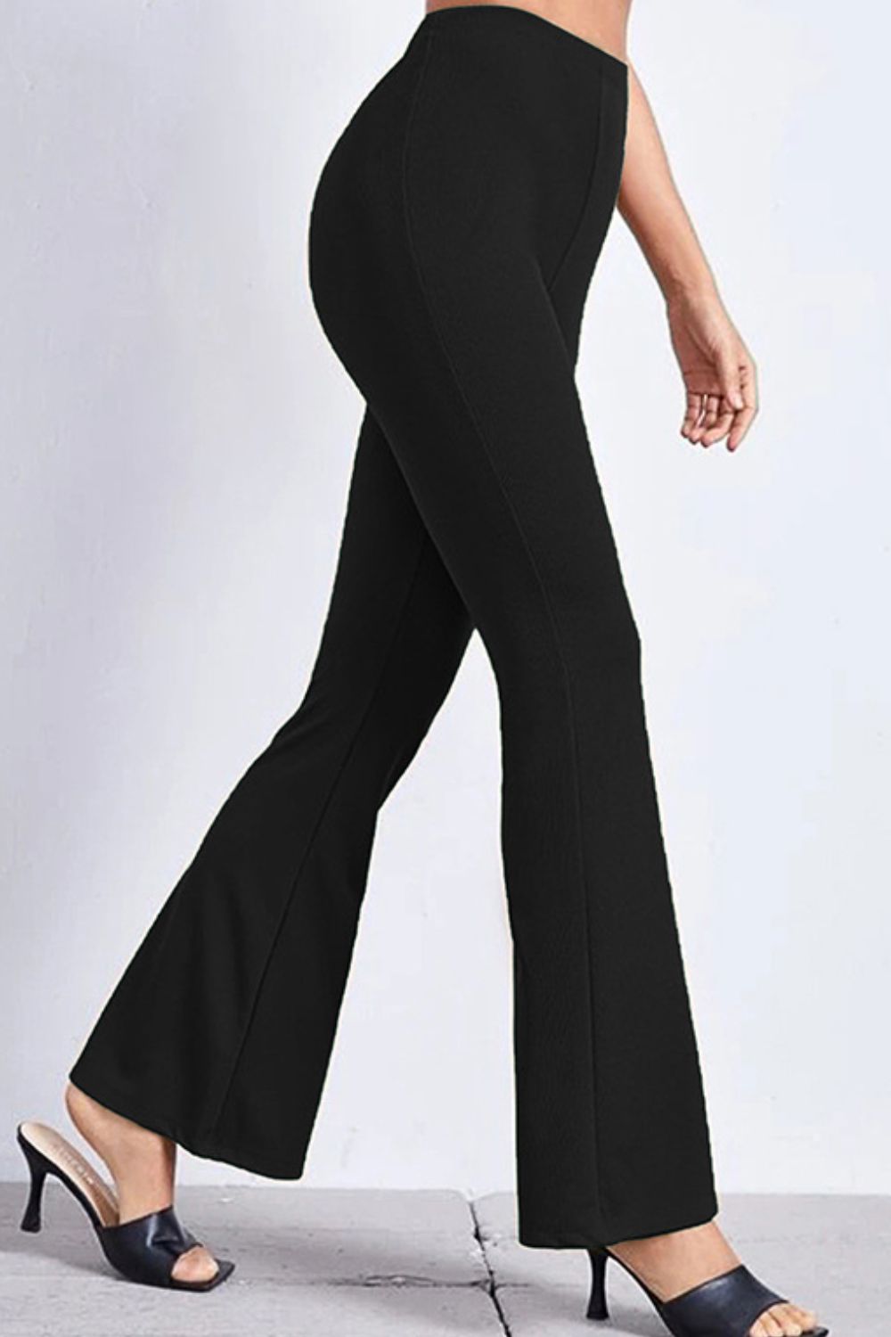 High Rise Flare Pants-Teresa&#39;s Fashionista LLC