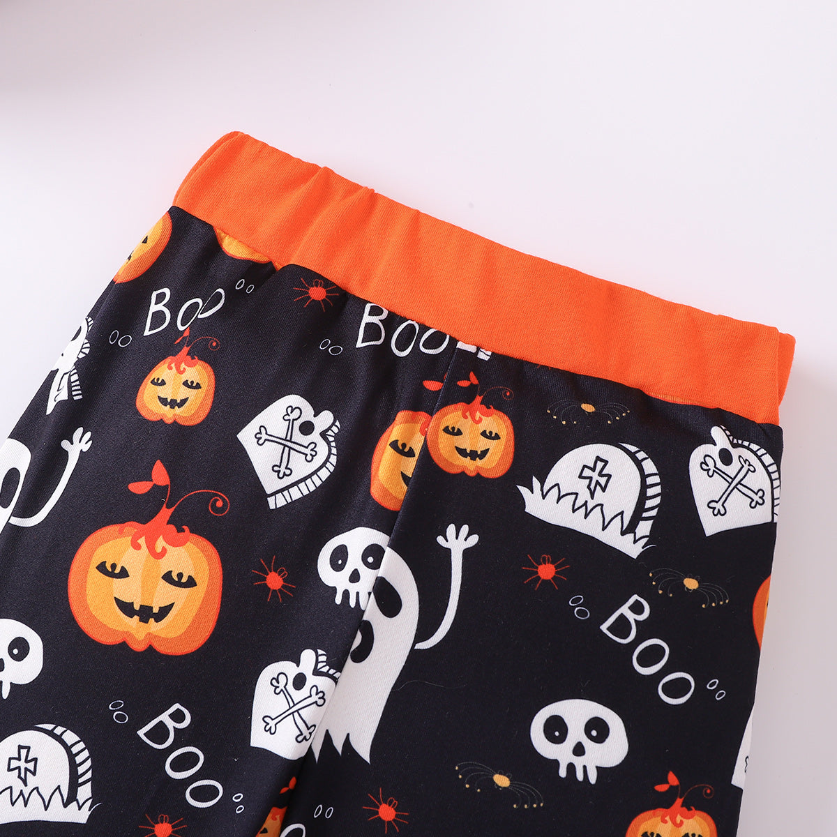 BOO Graphic Long Sleeve Hoodie and Printed Pants Set-Teresa&#39;s Fashionista LLC