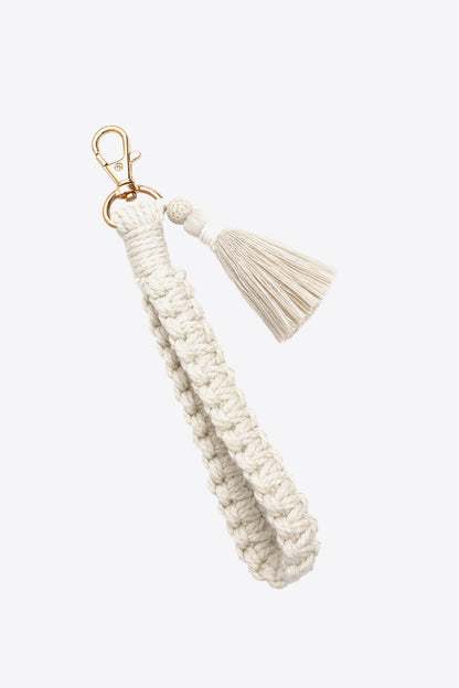 Wristlet Keychain with Tassel-Teresa&#39;s Fashionista LLC