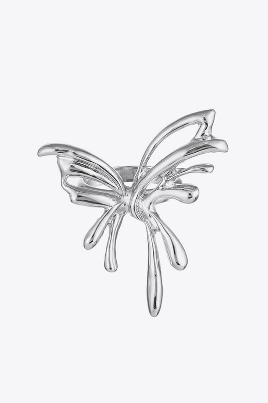 Zinc Alloy Butterfly Ring-Teresa&#39;s Fashionista LLC