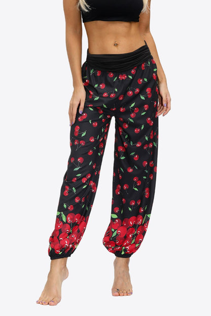 Oversized Printed Wide Leg Long Pants-Teresa&#39;s Fashionista LLC