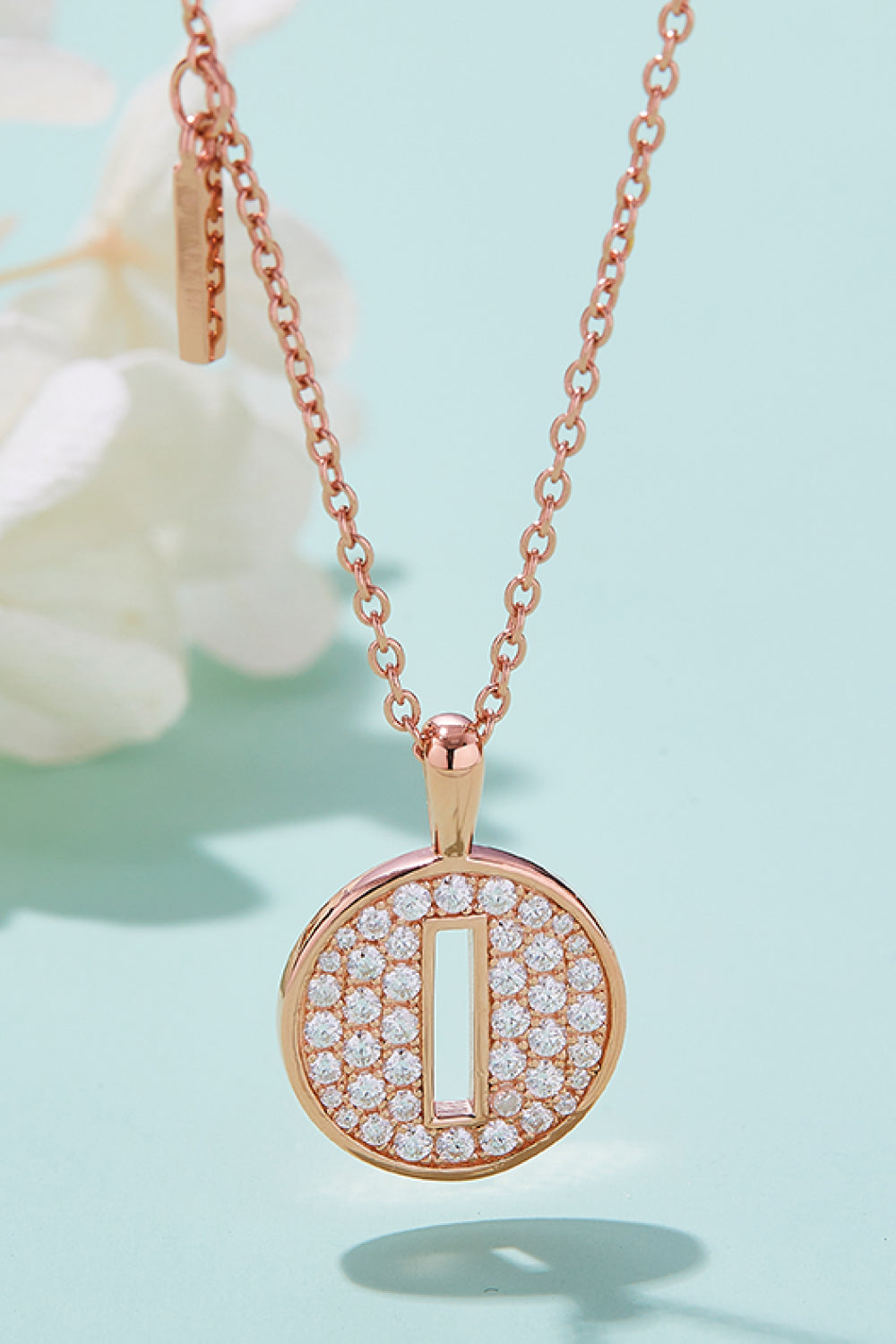 Moissanite A to J Pendant Necklace-Teresa&#39;s Fashionista LLC