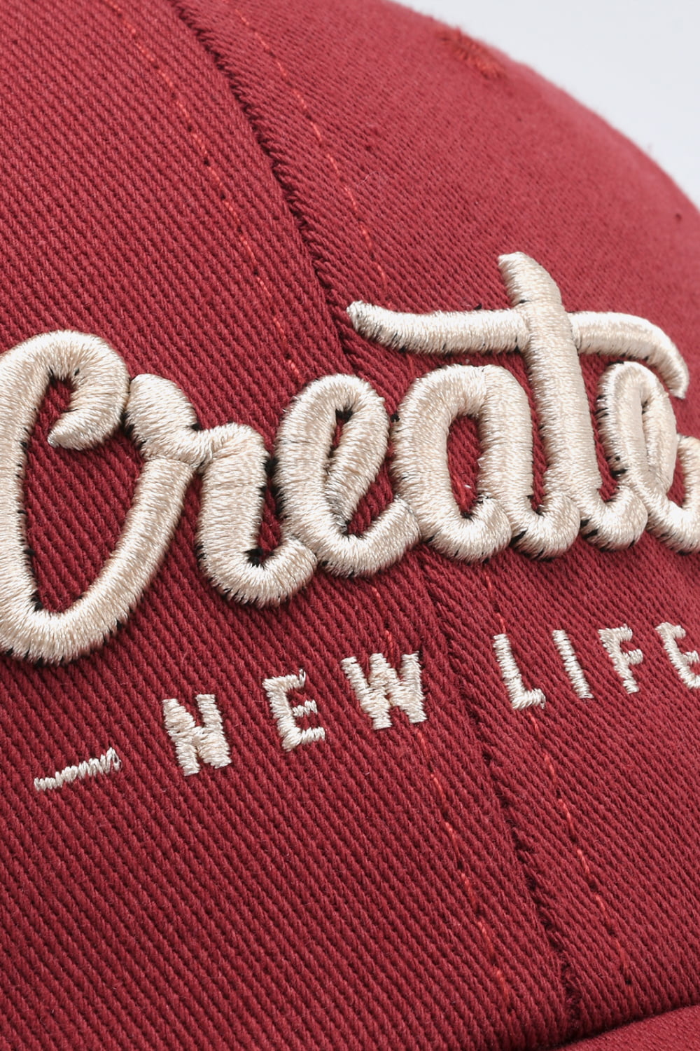 CREATE NEW LIFE Adjustable Cotton Baseball Cap-Teresa&#39;s Fashionista LLC