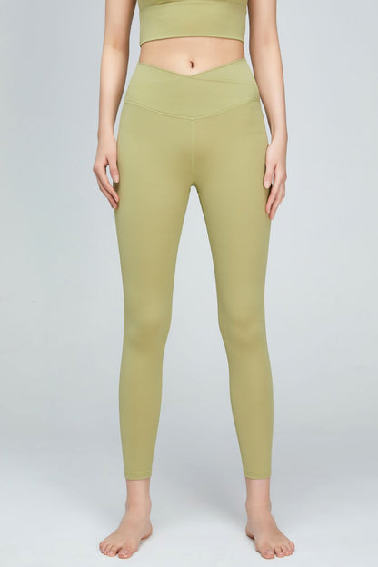 V-Waist Sports Leggings-Teresa&#39;s Fashionista LLC