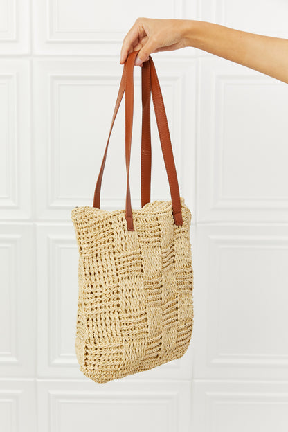 Fame Picnic Date Straw Tote Bag-Teresa&#39;s Fashionista LLC