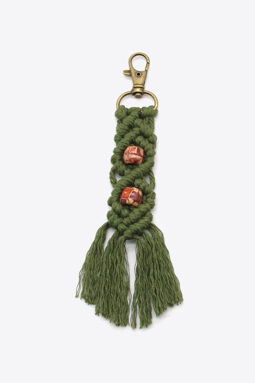 Assorted 4-Pack Handmade Macrame Fringe Keychain-Teresa&#39;s Fashionista LLC