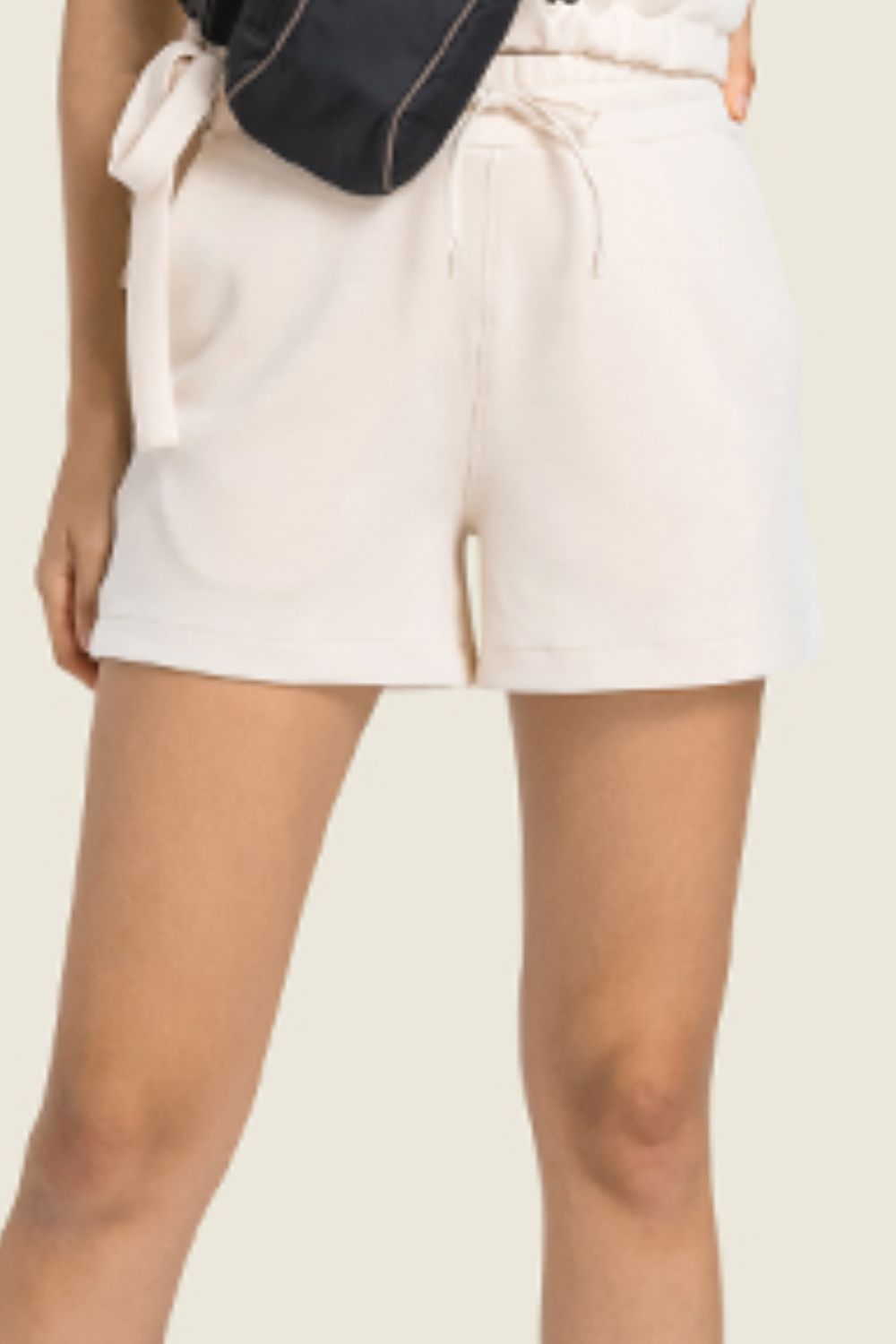 Drawstring Elastic Waist Sports Shorts with Pockets-Teresa&#39;s Fashionista LLC