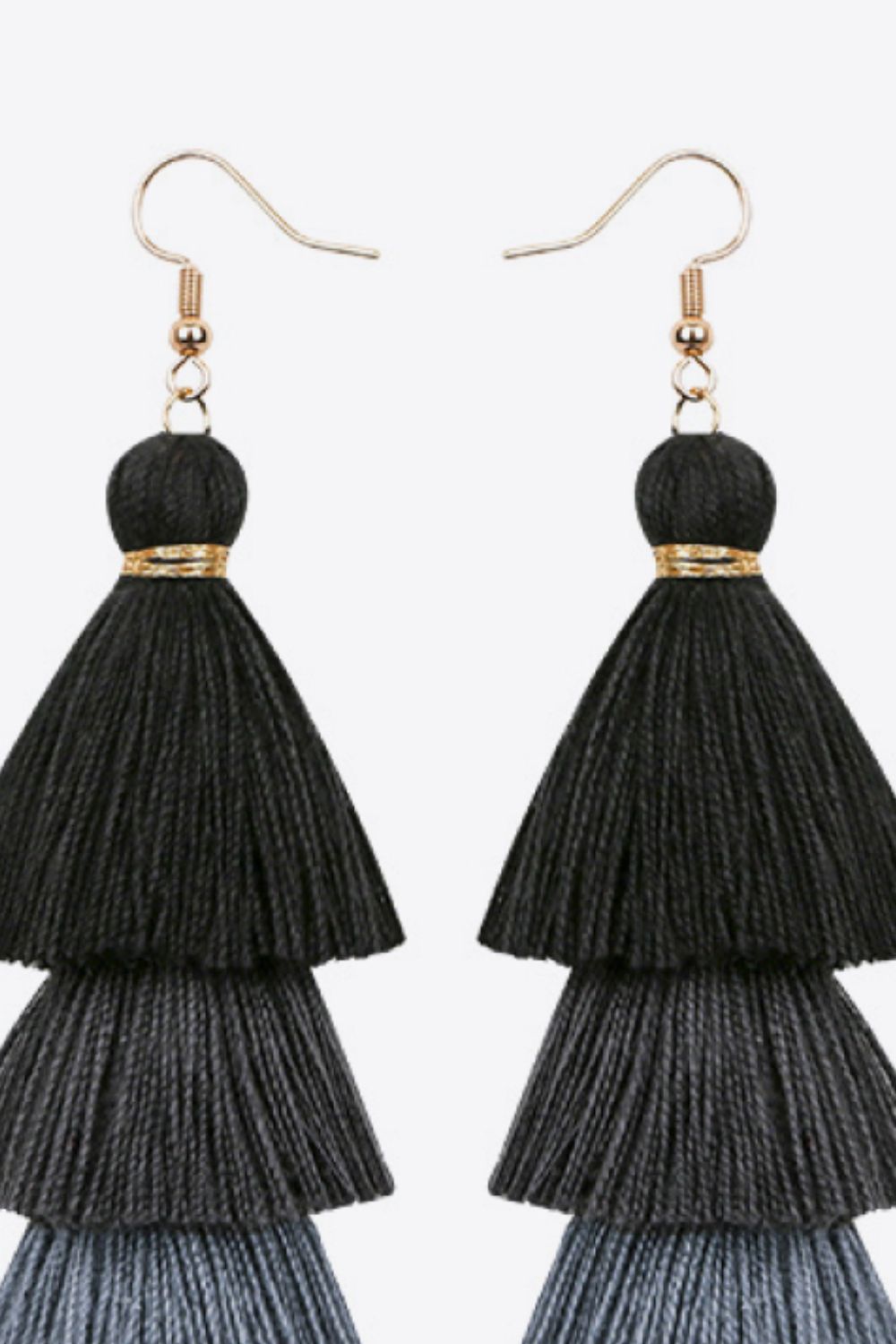 Layered Tassel Earrings-Teresa&#39;s Fashionista LLC