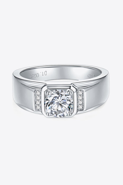 From The Heart 1 Carat Moissanite Ring-Teresa&#39;s Fashionista LLC