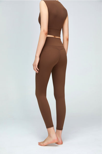 V-Waist Sports Leggings-Teresa&#39;s Fashionista LLC