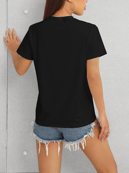 Heart Lucky Clover Short Sleeve T-Shirt-Teresa&#39;s Fashionista LLC