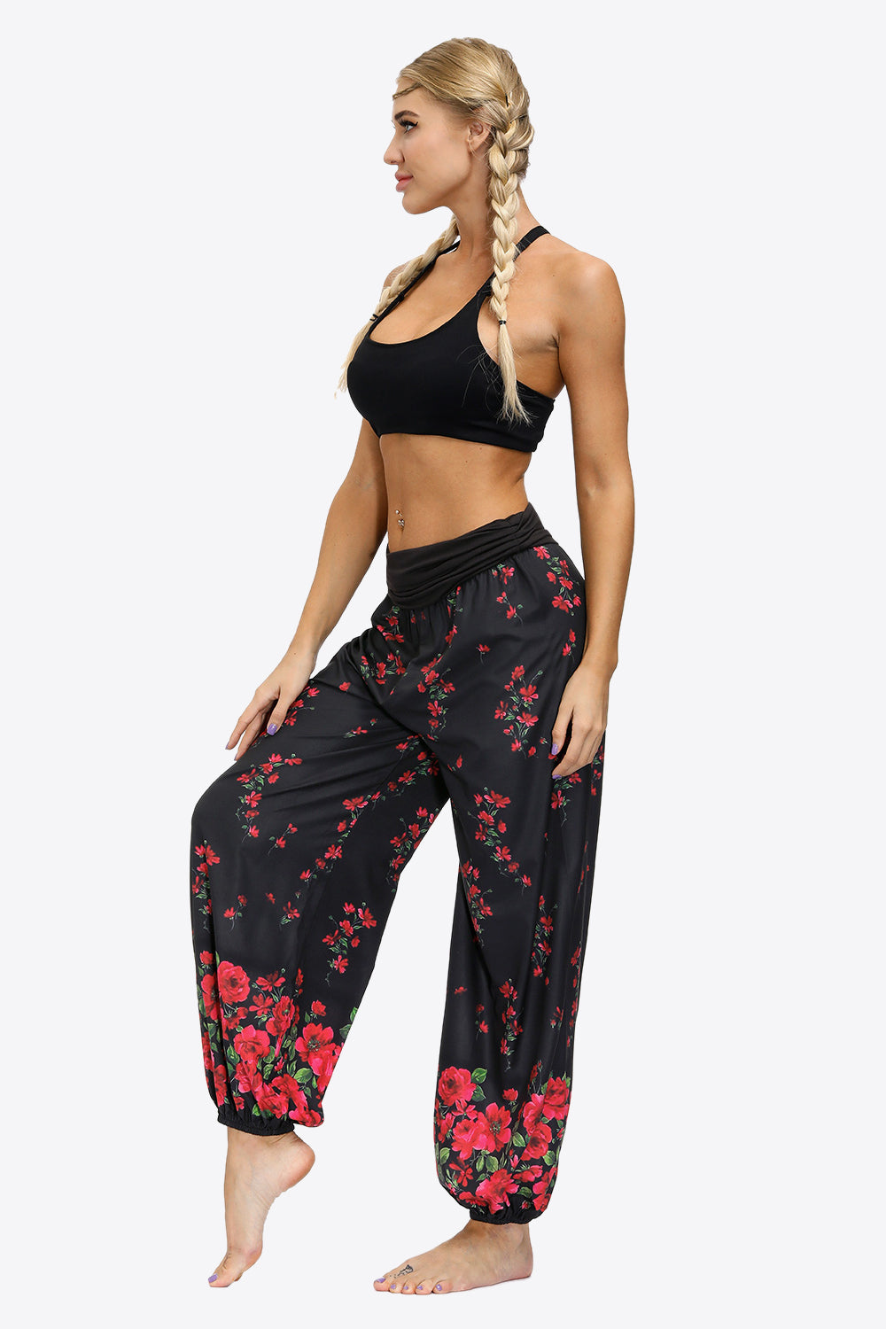 Oversized Printed Wide Leg Long Pants-Teresa&#39;s Fashionista LLC