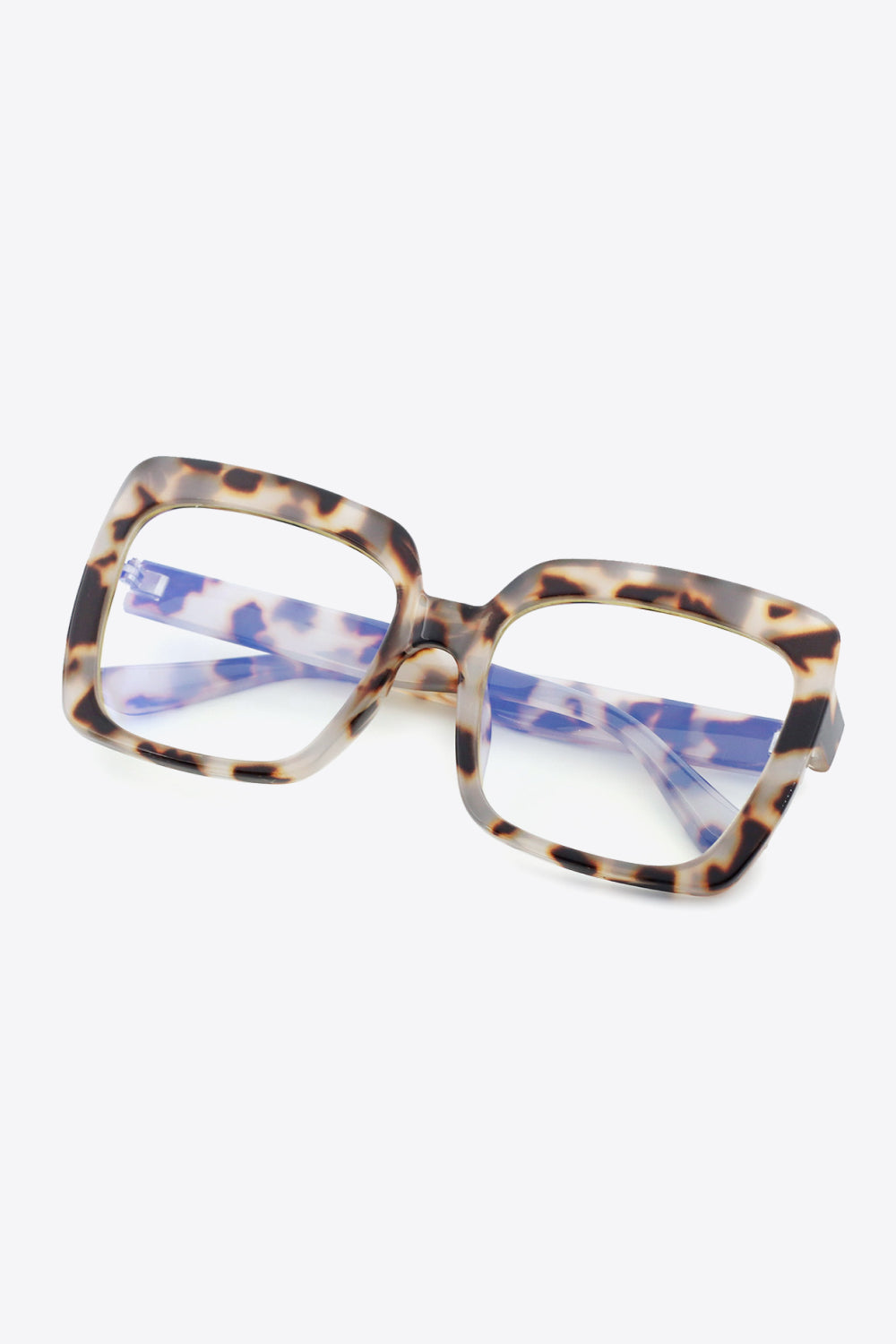 Tortoiseshell Full Rim Square Sunglasses-Teresa&#39;s Fashionista LLC