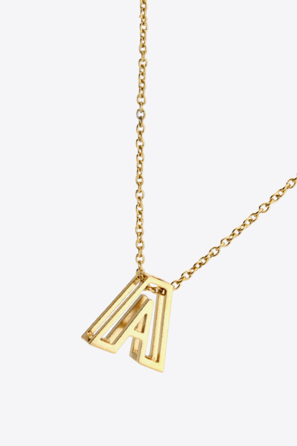 A to J Letter Pendant Nekclace-Teresa&#39;s Fashionista LLC