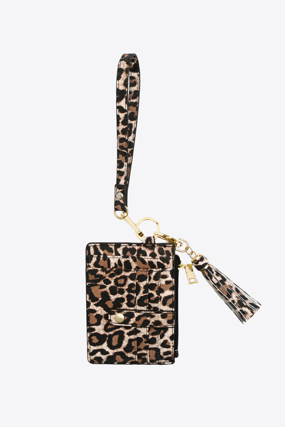 Leopard Tassel Keychain with Wallet-Teresa&#39;s Fashionista LLC