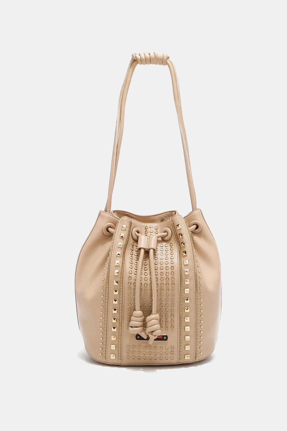 Nicole Lee USA Amy Studded Bucket Bag-Teresa&#39;s Fashionista LLC