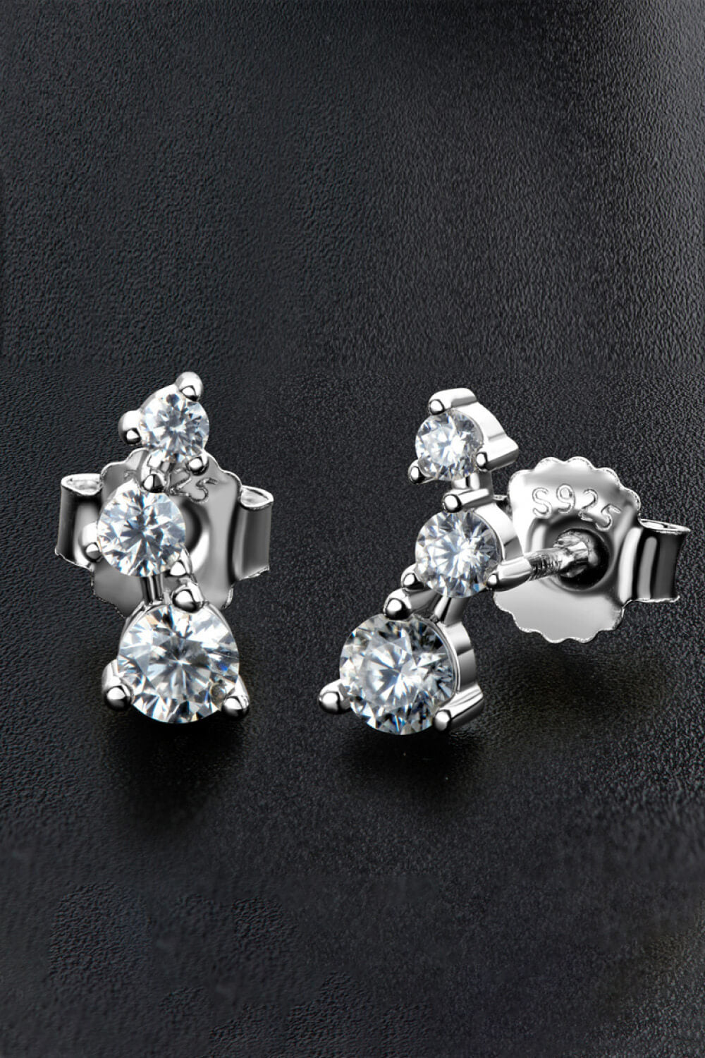 Your Way Moissanite Stud Earrings-Teresa&#39;s Fashionista LLC