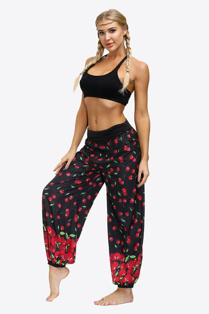 Oversized Printed Wide Leg Long Pants-Teresa&#39;s Fashionista LLC