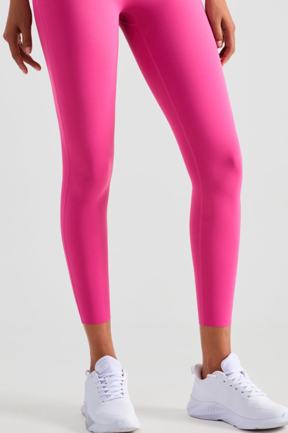 High Waist Seamless Ankle-Length Yoga Leggings-Teresa&#39;s Fashionista LLC