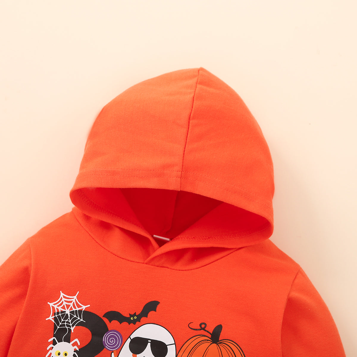 BOO Graphic Long Sleeve Hoodie and Printed Pants Set-Teresa&#39;s Fashionista LLC