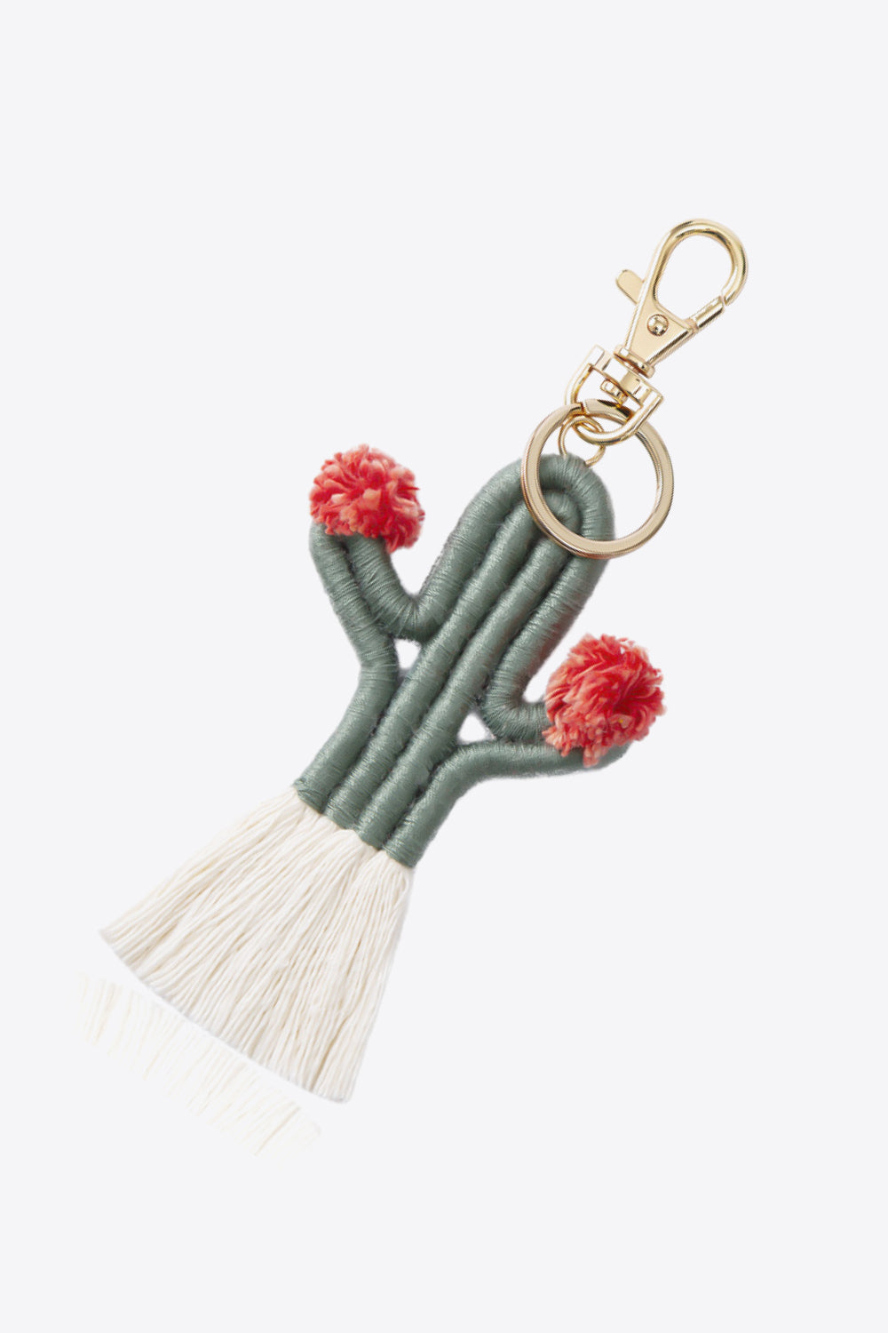 Cactus Keychain with Fringe-Teresa&#39;s Fashionista LLC