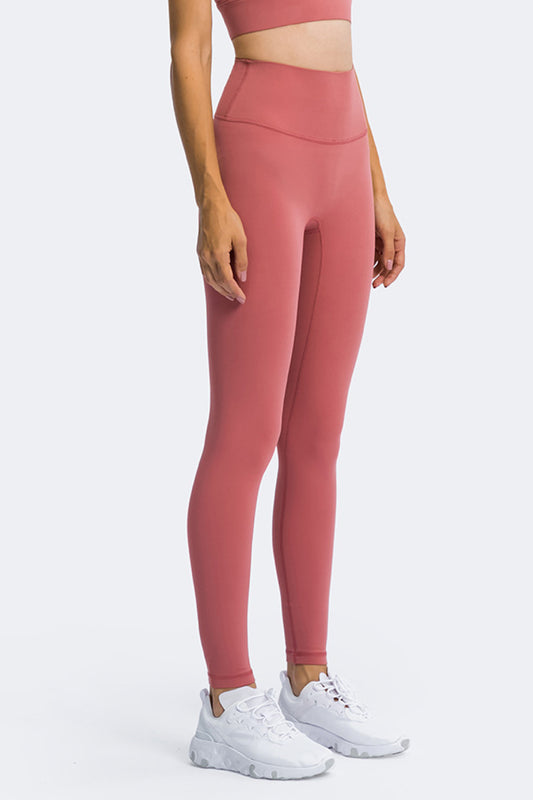 High Rise Ankle Length Yoga Leggings-Teresa&#39;s Fashionista LLC