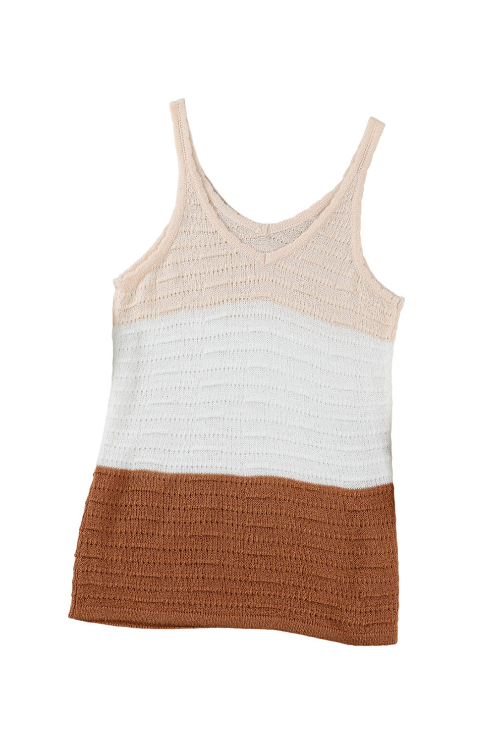 Color Block Round Neck Tank-Teresa&#39;s Fashionista LLC