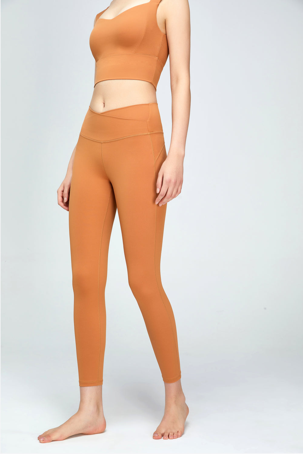 V-Waist Sports Leggings-Teresa&#39;s Fashionista LLC