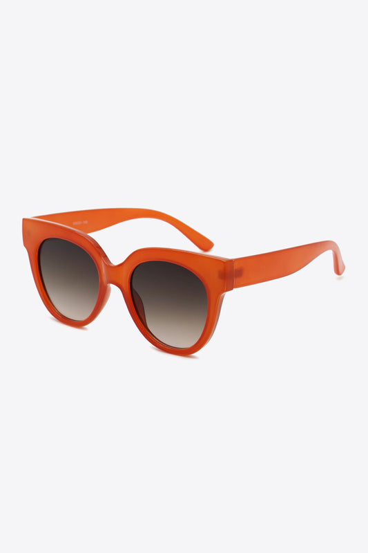 UV400 Polycarbonate Round Sunglasses-Teresa&#39;s Fashionista LLC